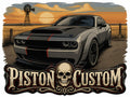 T-shirt Piston Custom – Dead Man’s Road