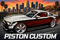 T-shirt Piston Custom – LA Night Stallion