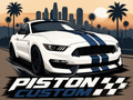 T-shirt Piston Custom – los racing