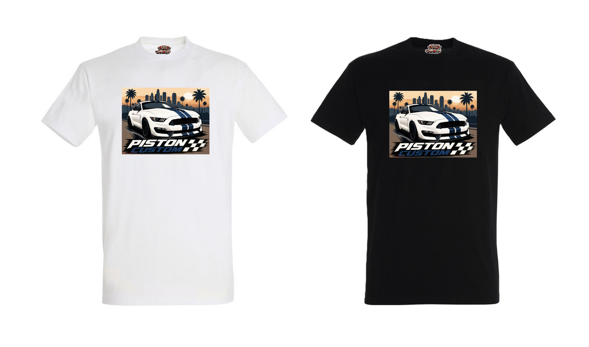 T-shirt Piston Custom – los racing