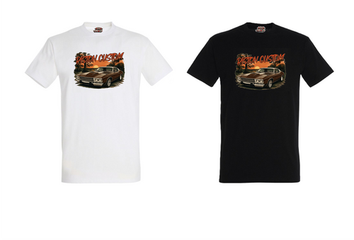 T-shirt Piston Custom – Brown Stallion