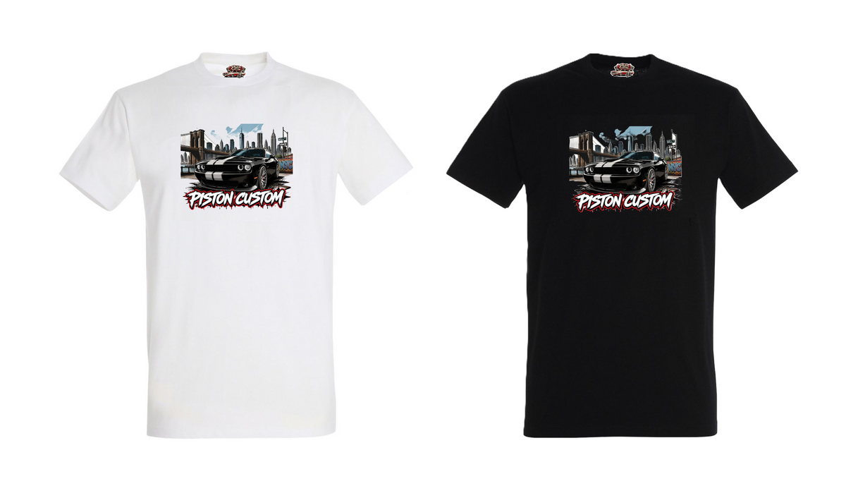 T-shirt Piston Custom – Brooklyn Challenger